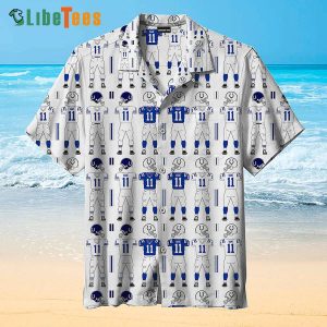 Indianapolis Colts Hawaiian Shirt, Uniform, Hawaiian Print Shirts