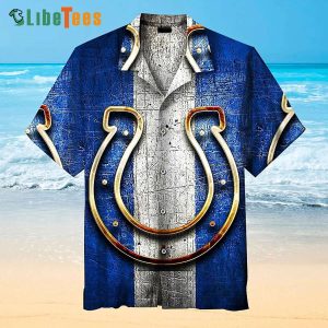 Indianapolis Colts Hawaiian Shirt,  Vintage, Hawaiian Style Shirts