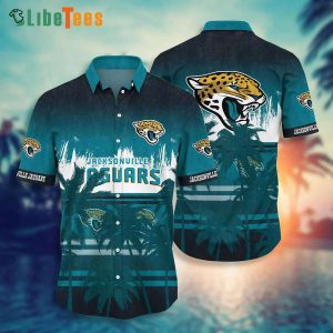 Jacksonville Jaguars Hawaiian Shirt, Coconut Tree Summer Vacation, Nice Hawaiian Shirts