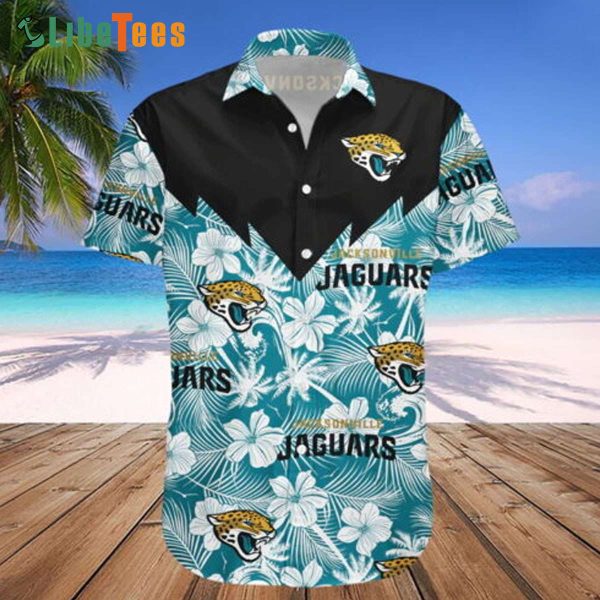 Jacksonville Jaguars Hawaiian Shirt, Flowers Summer Vacation, Classy Hawaiian Shirts