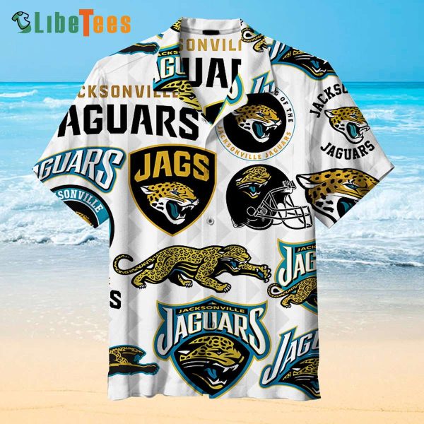 Jacksonville Jaguars Hawaiian Shirt, Micro-chapter, Unisex Hawaiian Shirts