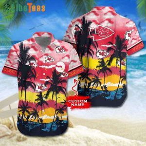 Kansas City Chiefs Hawaiian Shirt, Aloha Island Summer, Hawaiian Shirt Outfit