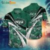 New York Jets Hawaiian Shirt, Floral Pattern Graphic, Cool Hawaiian Shirts