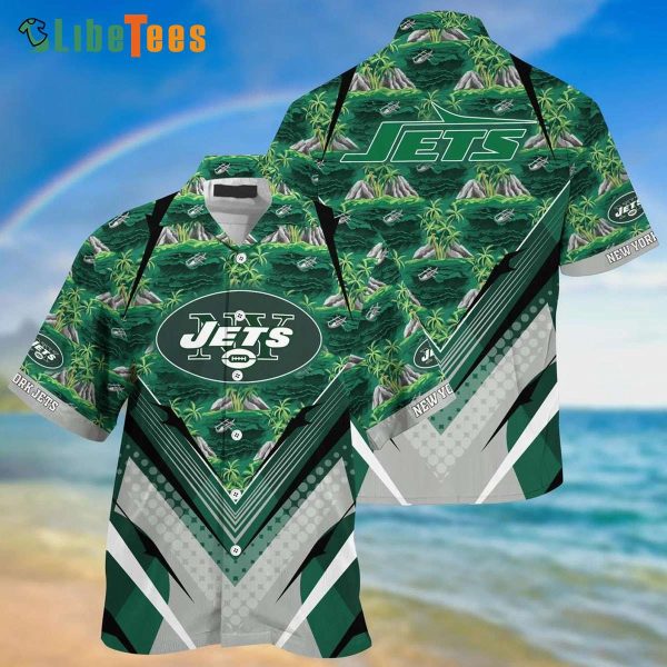 New York Jets Hawaiian Shirt, Island, Cheap Hawaiian Shirts