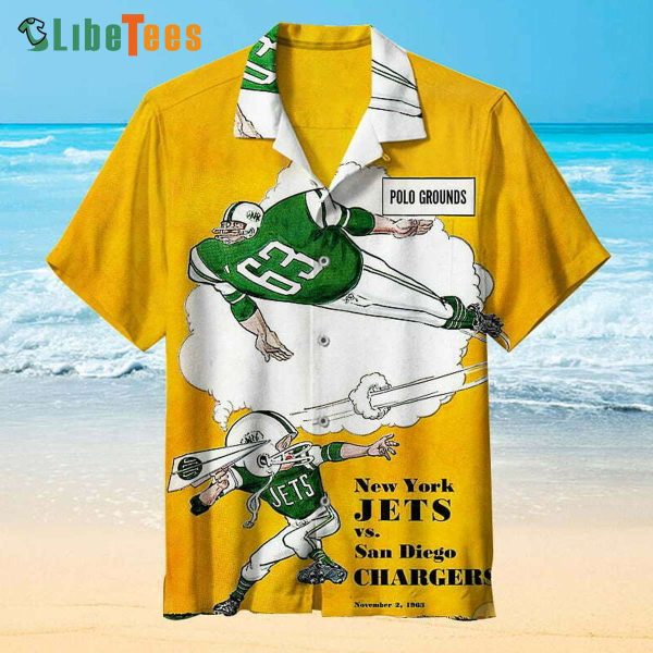 New York Jets Hawaiian Shirt, San Diego Chargers, Best Hawaiian Shirts