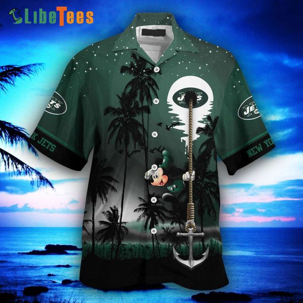 New York Jets Hawaiian Shirt, Starry Night, Cheap Hawaiian Shirts