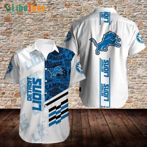 Detroit Lions Hawaiian Shirt, Limited Edition, Best Hawaiian Shirts