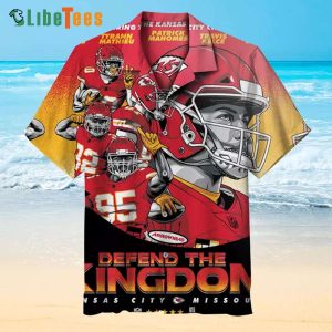 Kansas City Chiefs Hawaiian Shirt, Defend The Kingdom, Best Hawaiian Shirts