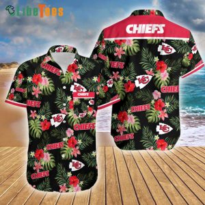 Kansas City Chiefs Hawaiian Shirt, Island Tropical, CuteHwaiian Shirts