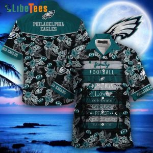 Philadelphia Eagles Hawaiian Shirt, Family Football, Best Hawaiian Shirts