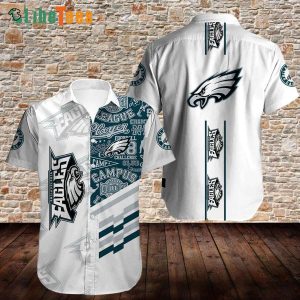 Philadelphia Eagles Hawaiian Shirt, Limited Edition, Hawaiian Shirt Outfit