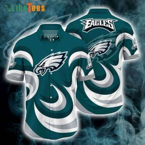 Philadelphia Eagles Hawaiian Shirt, Logo, Unique Hawaiian Shirts