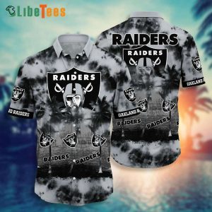 Raiders Hawaiian Shirt, Coconut Tree, Classy Hawaiian Shirts