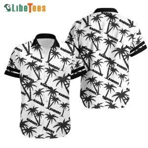 Raiders Hawaiian Shirt, Coconut Tree, Tropical Hawaiian Shirt