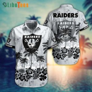 Raiders Hawaiian Shirt, Graphic Tropical Style Summer, Classy Hawaiian Shirts
