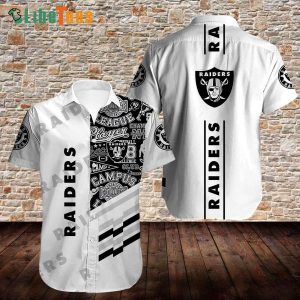 Raiders Hawaiian Shirt, Limited Edition, Cute Hawaiian Shirts