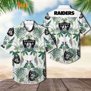 Raiders Hawaiian Shirt, Plants On A Tropical Island, Tropical Hawaiian Shirt