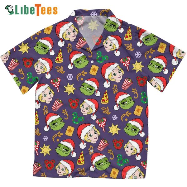 Disney Christmas Tangled Disney Hawaiian Shirt, Gifts For Disney Lovers